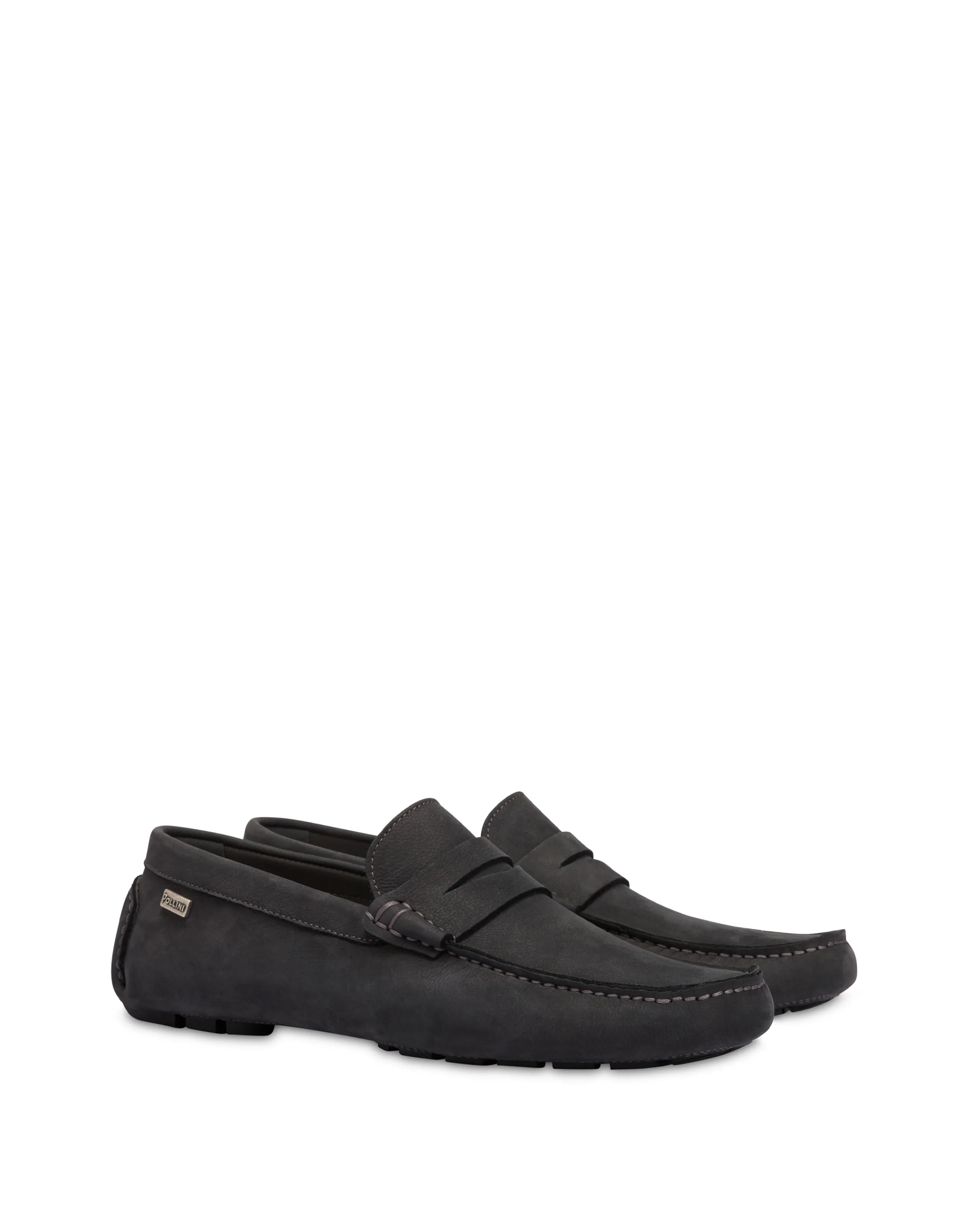 Pollini Mocassini Antracite Outlet