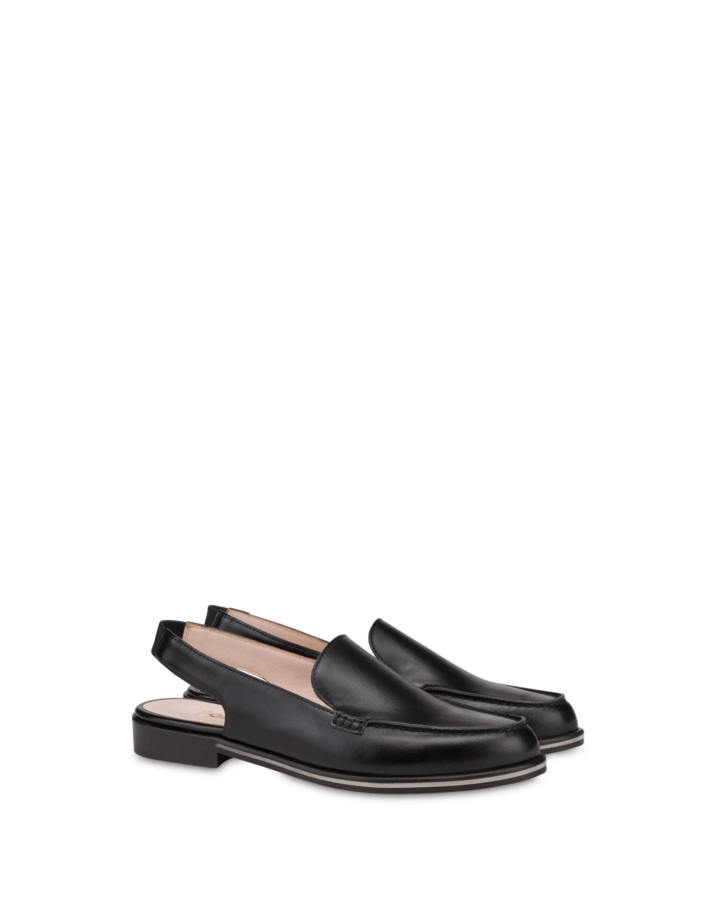 Pollini Mocassini Black Fashion