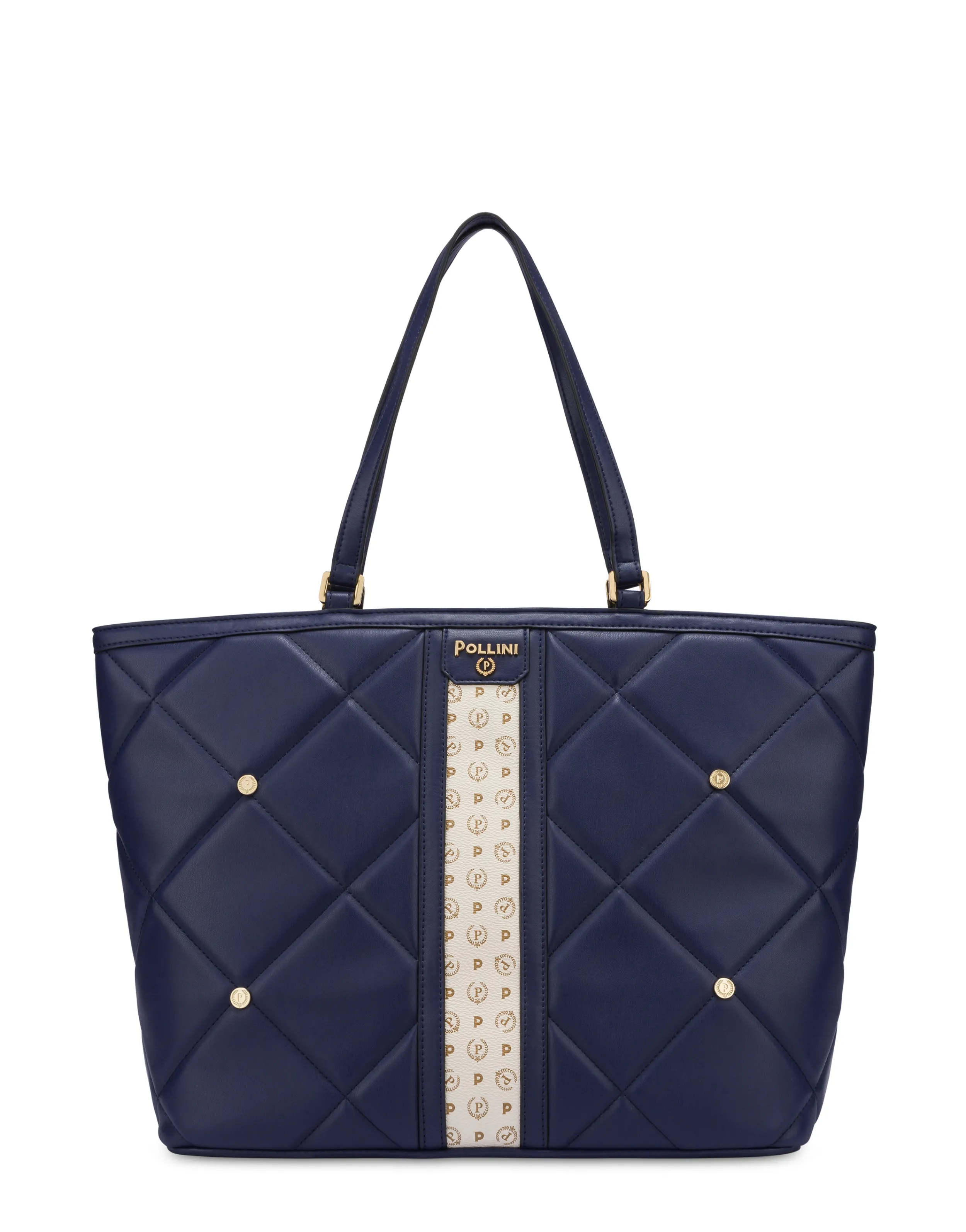 Pollini Shopping Bag Blu/Avorio Clearance