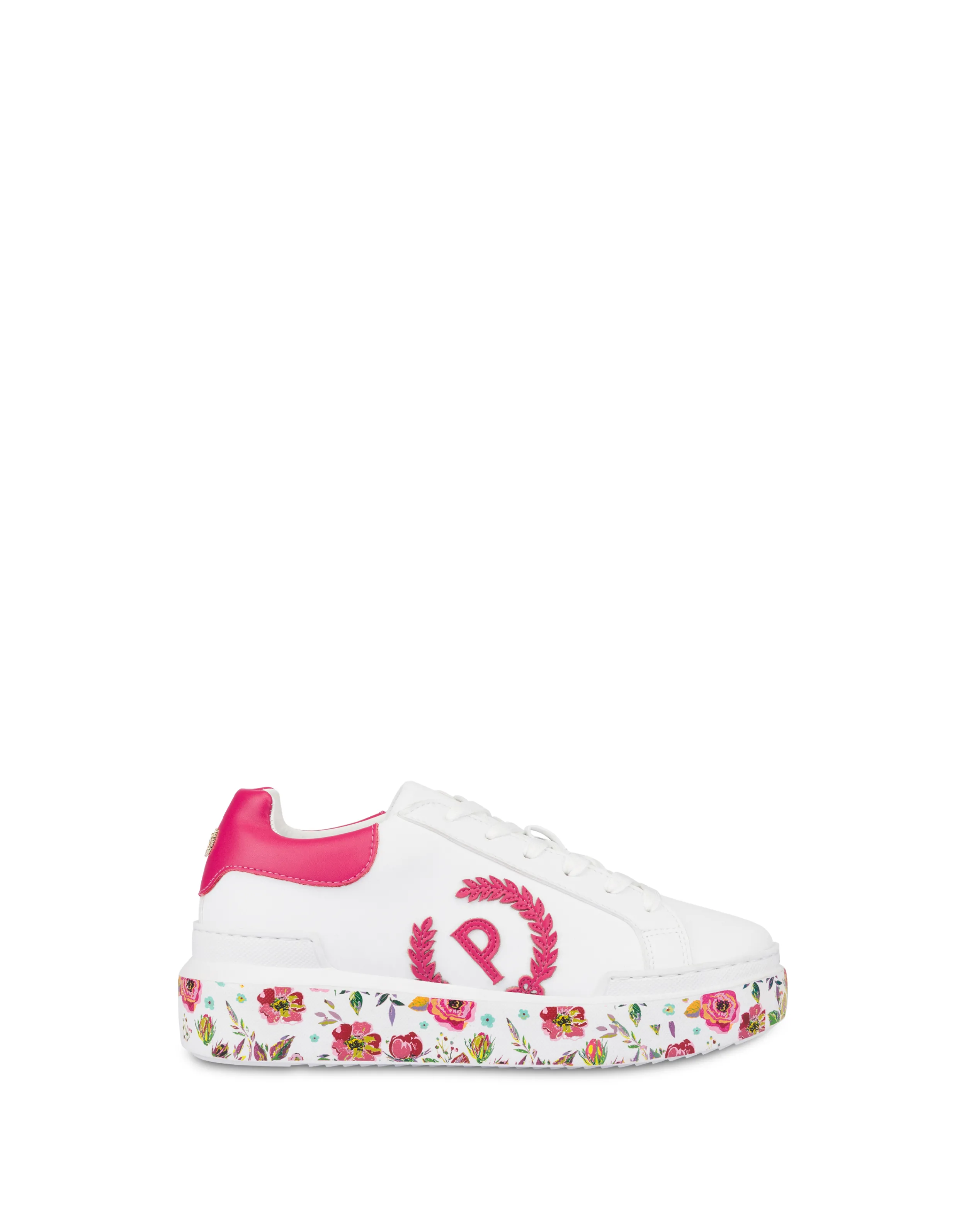 Pollini Sneakers Bianco/Bouganville Best