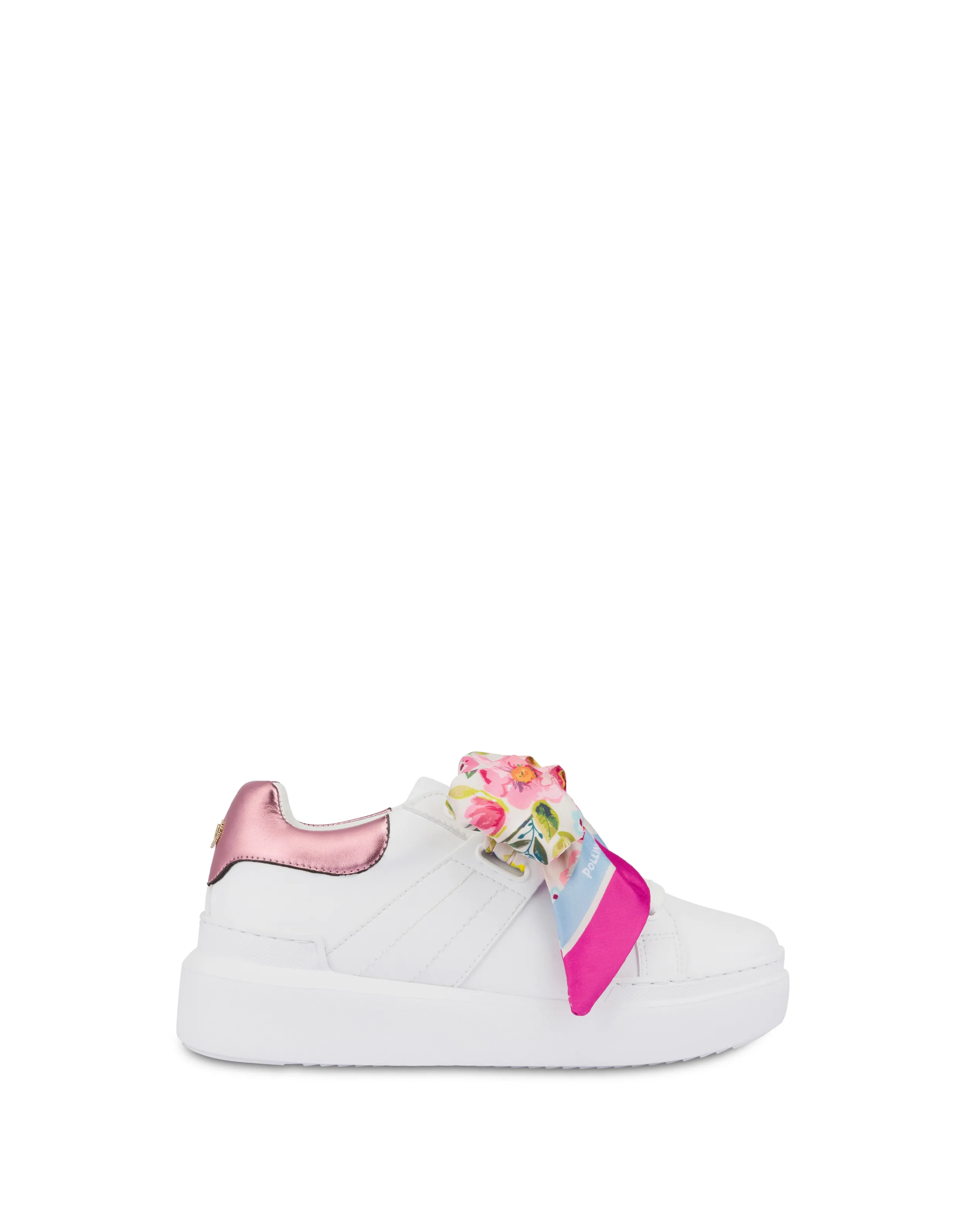 Pollini Sneakers Bianco/Rosa New